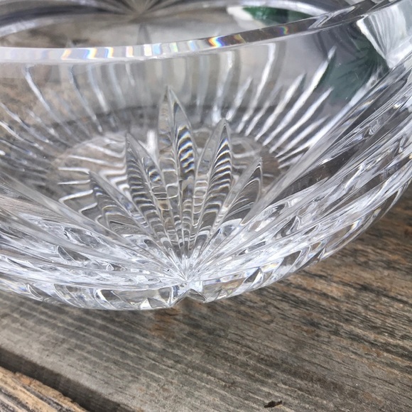 Cut Crystal Large Bowl - Picture 6 of 6